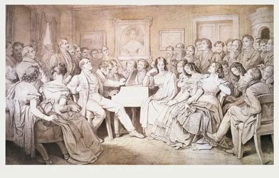 An Evening at Baron von Spaun